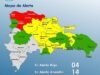 COE mantiene 4 provincias en alerta roja y advierte sobre lluvias