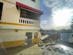 Colapsa edificio por deslizamiento de tierra en Casa Vieja-Villa Mella