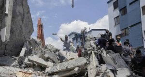 Colombia suma a 312 las víctimas del terremoto
