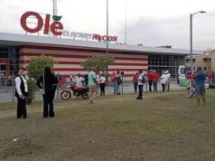 Conato de incendio en supermercado Olé de la Jacobo Majluta