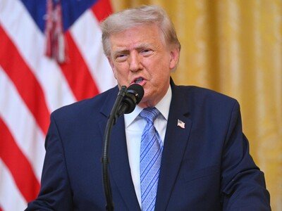 US President Donald Trump delivers address to the nation