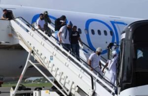 Vuelo que inició en un centro aéreo de ICE aterrizó en San Isidro