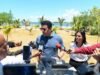 David Collado supervisa intervención de la playa El Faro