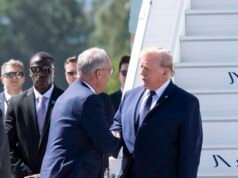 Donald Trump llega a Ginebra para la cumbre G7