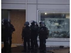 Disturbios en ciudades francesas al término de las manifestaciones