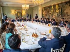 Abinader con empresarios franceses para captar inversiones