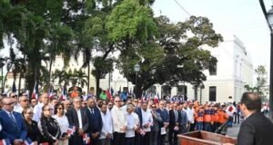 En Santiago conmemoran 182 aniversario de Independencia Nacional