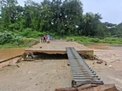 FP exige reparar puente colapsado por lluvias en Monte Plata