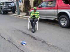 Hundimiento que afecta circulación en calle de Ciudad Nueva