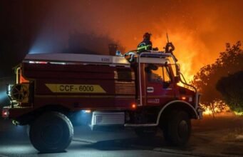Incendios forestales Europa afectan a España y Francia
