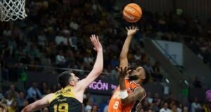 Jean Montero aterriza en la Euroliga triturando las marcas dominicanas