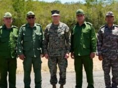 Jefe militar de EE.UU. se reúne con Ejército cubano en Guantánamo