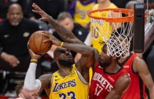 LeBron lidera la remontada de los Lakers