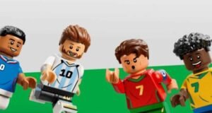 LEGO lanza colección inspirada en jugadores de fútbol rumbo a la FIFA