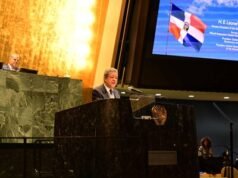 Leonel Fernández en Montessori Model United Nations en la ONU