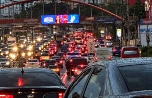 Lluvias en Gran Santo Domingo afectan el tránsito