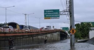 Lluvias intensas evidencian fallas en drenaje Santo Domingo