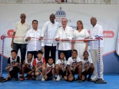 Luis Abinader entrega techado multiuso La Tribu de Quisqueya
