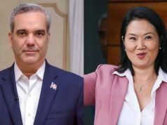 Luis Abinader felicita a Keiko Fujimori por su victoria en Perú