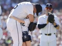 MLB: Justin Verlander salió del montículo por última vez