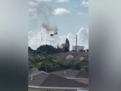 Mueren dos personas al estrellarse helicóptero en Florida