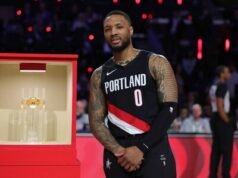 NBA: Lillard gana su tercer concurso de triples de NBA pese a lesión