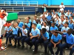 DCNB y Tigres de Detroit donan utilerías a escuela en La Zurza