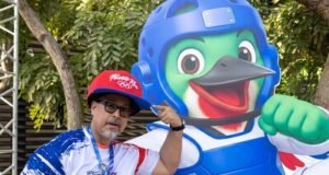 El apoyo incondicional de pareja boricua a su delegación desde 1992