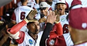Peralta controló a las Águilas y Gigantes ganan en apertura 4-1