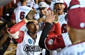 Peralta controló a las Águilas y Gigantes ganan en apertura 4-1