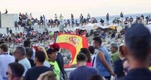 Cuatro inmigrantes detenidos por apedrear soldados en Ceuta