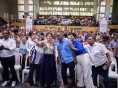 Raquel Peña encabeza jornada de madres que sostienen en Barahona
