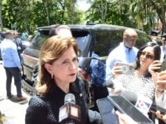 Raquel Peña responde a Leonel por críticas sobre alertas de lluvias