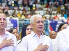 Ricardo de los Santos destaca apoyo a Carolina Mejía