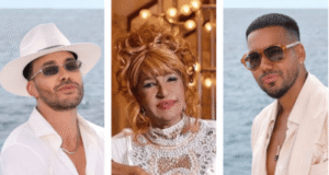 Romeo Santos, Prince Royce y Fefita la Grande en “Ay! San Miguel"