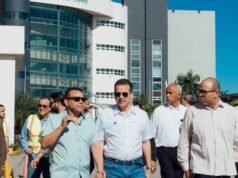 Supervisión del ministro Ito Bisonó en Ciudad de la Salud