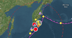 Terremoto de magnitud 6,9 sacude la península rusa de Kamchatka