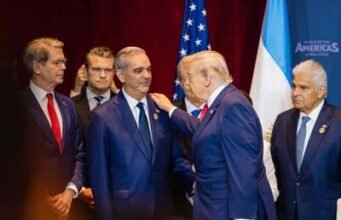 Trump agradece a Abinader por el respaldo de RD en cumbre