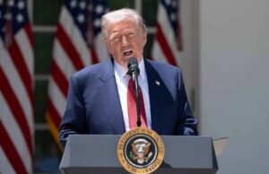 Trump menciona acuerdo con Irán sin hostilidades