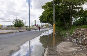Vecinos del residencial Doña Idalia reclaman solución a males