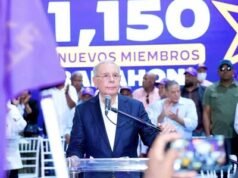 PLD: Danilo Medina llama a votar en la consulta de octubre