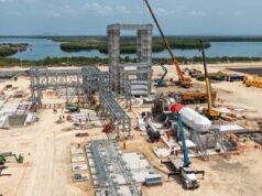Funcionarios del área eléctrica recorren Manzanillo Gas & Power